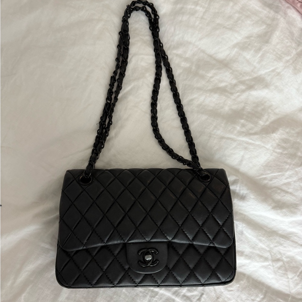 Chanel Classic Black Quilted Shoulder Bag